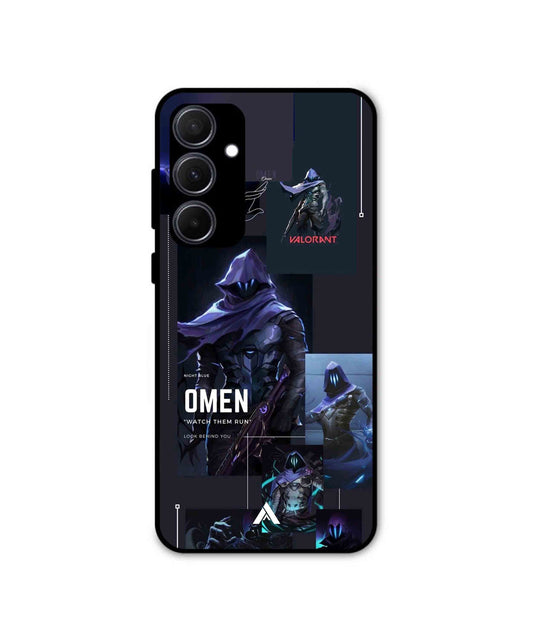 Omen Valorant Game Metal Back Cover Phone Case