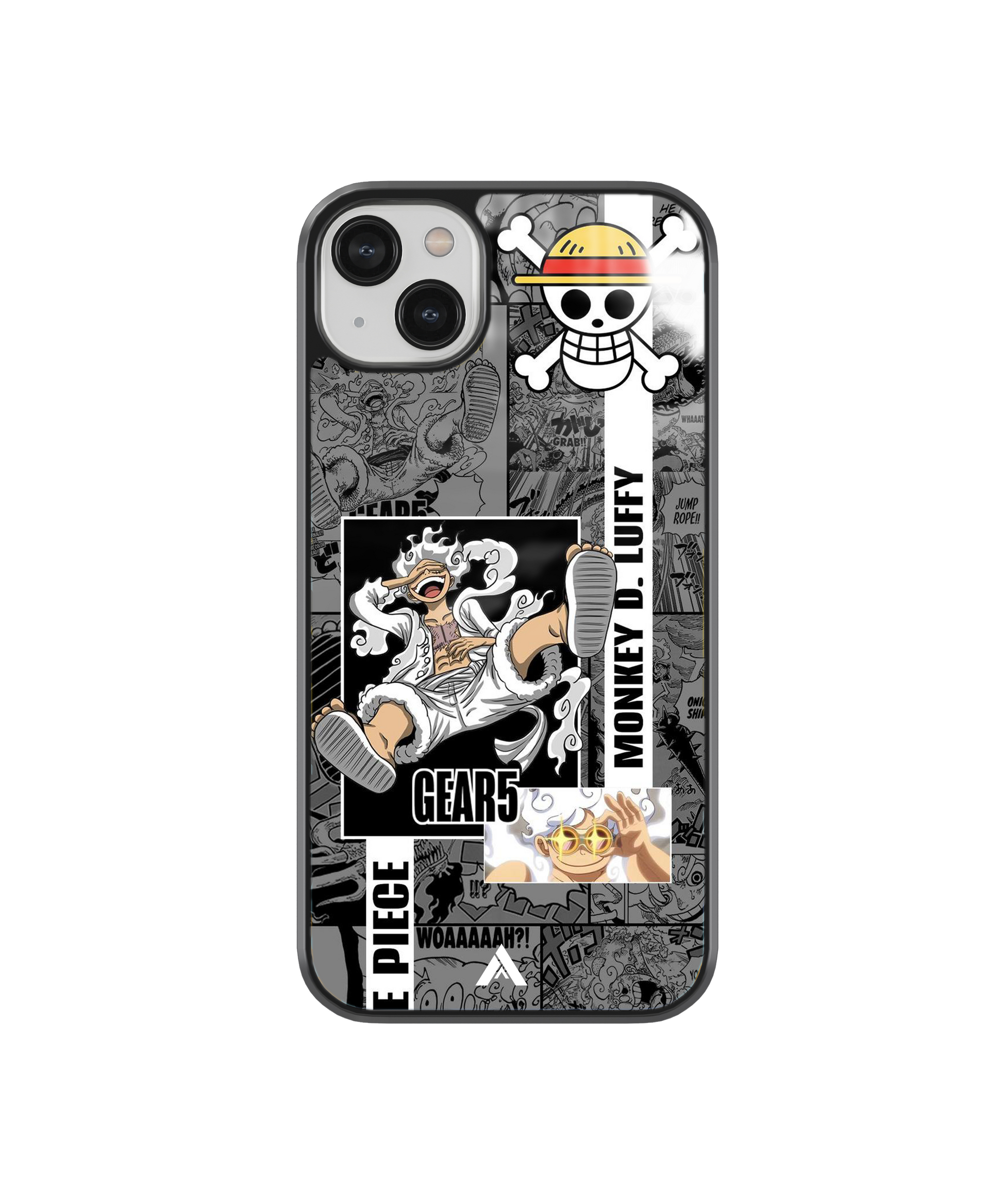 One Piece Luffy Premium Shockproof Metal Back Cover Case - Ascension Store