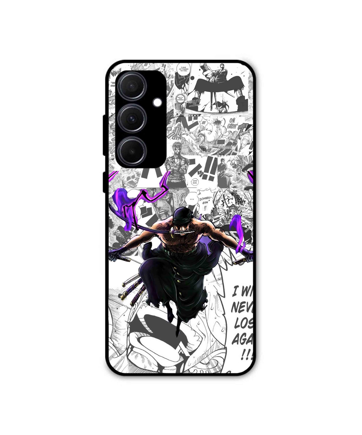 One Piece Zoro 24 Metal Back Cover Phone Case-001