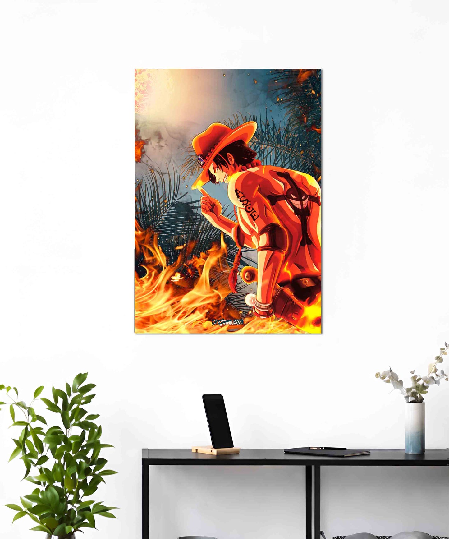 Onepiece Ace Anime Poster