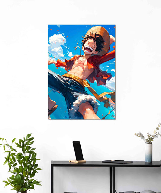 Onepiece Luffy 04 Poster