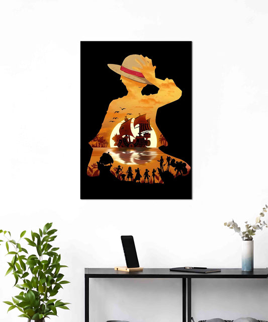 Onepiece Luffy 10 Poster