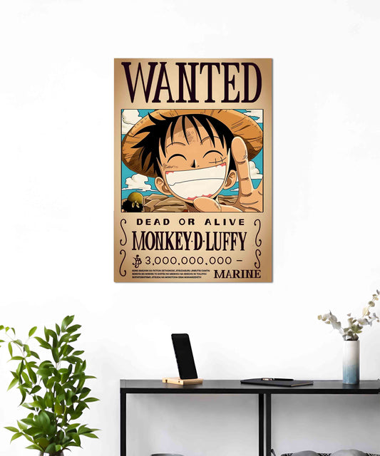 Onepiece Luffy 34 Poster