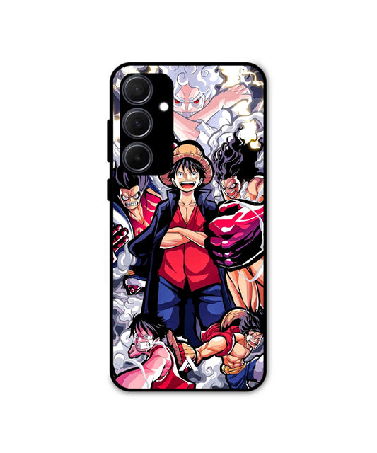 Onepiece Luffy 45 Anime Metal Back Cover Phone Case
