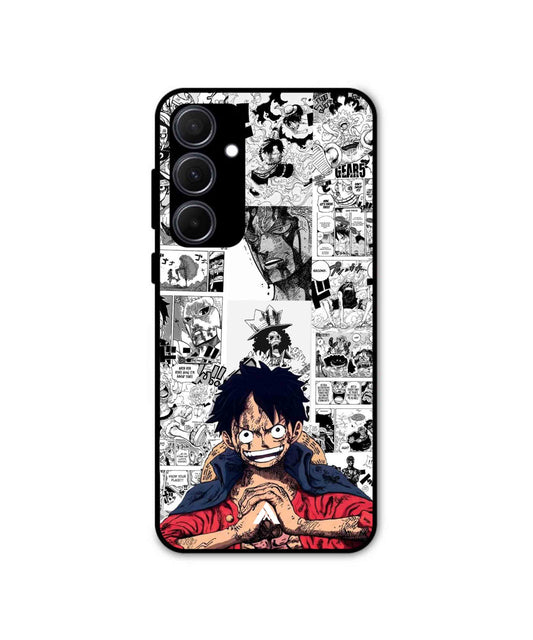 Onepiece Luffy 46 Anime Metal Back Cover Phone Case