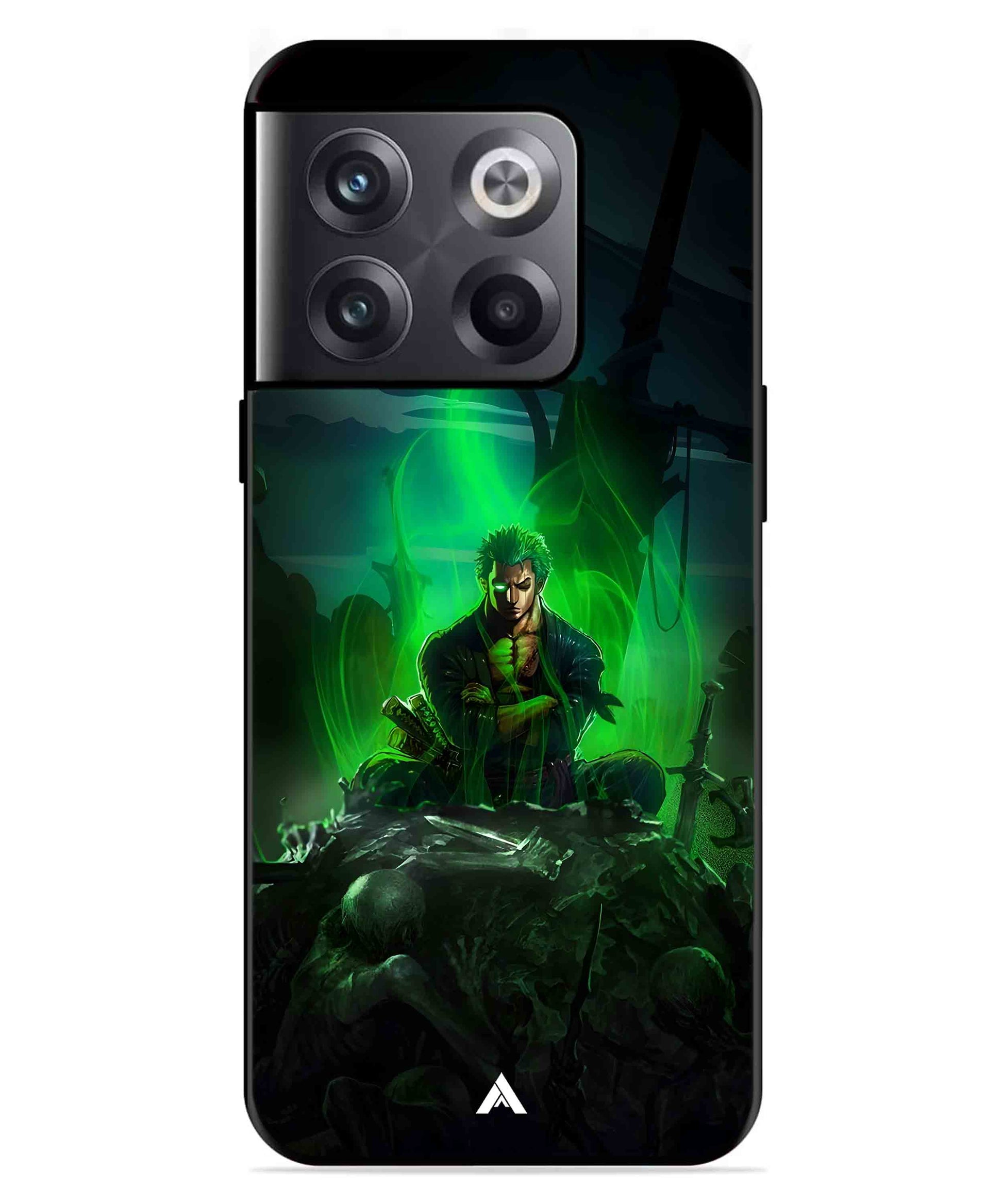 Onepiece Zoro 02 Anime Metal Back Cover Phone Case for Oneplus 10T