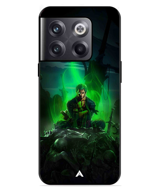 Onepiece Zoro 02 Anime Metal Back Cover Phone Case for Oneplus 10T