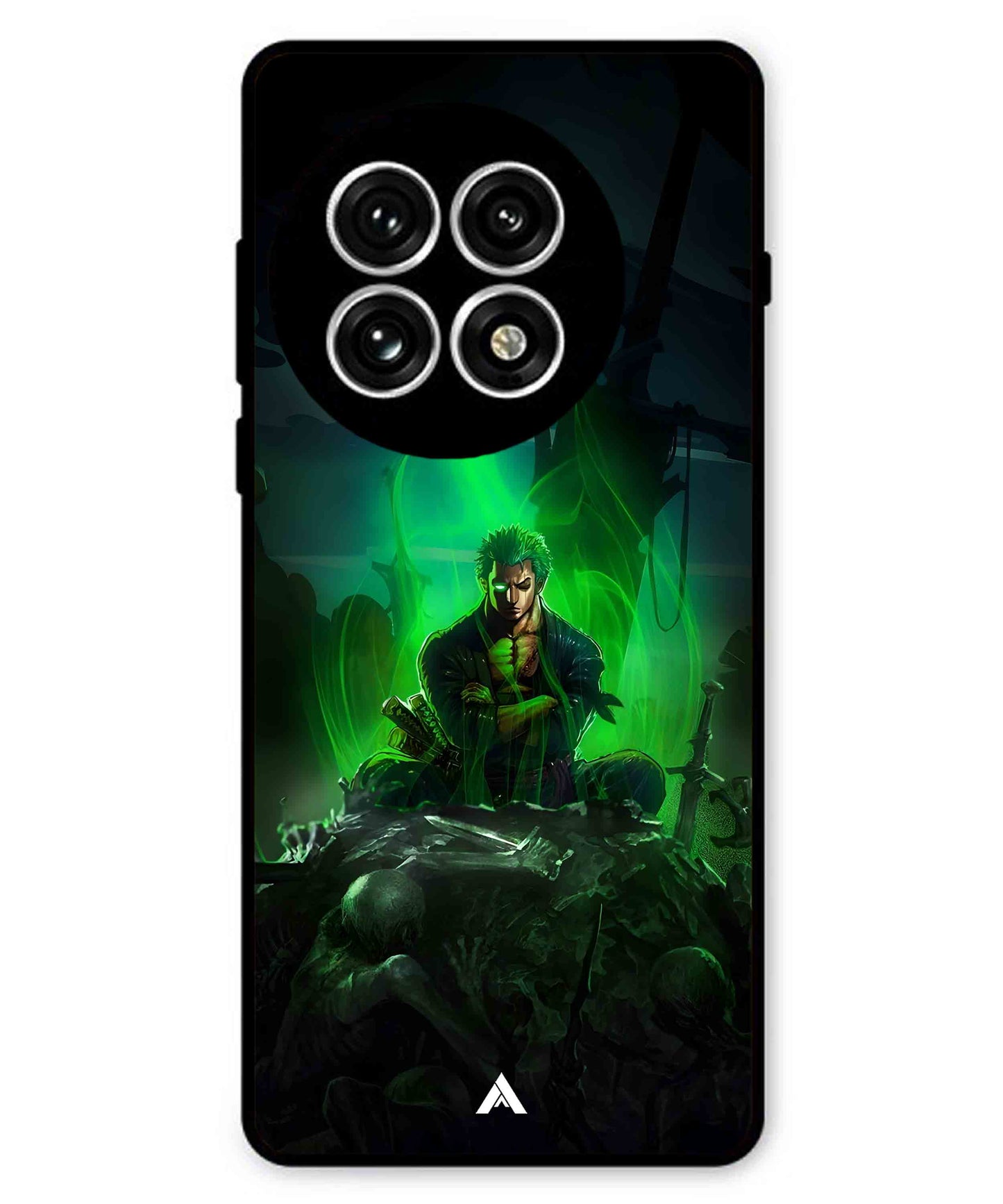 Onepiece Zoro 02 Anime Metal Back Cover Phone Case for Oneplus 13R