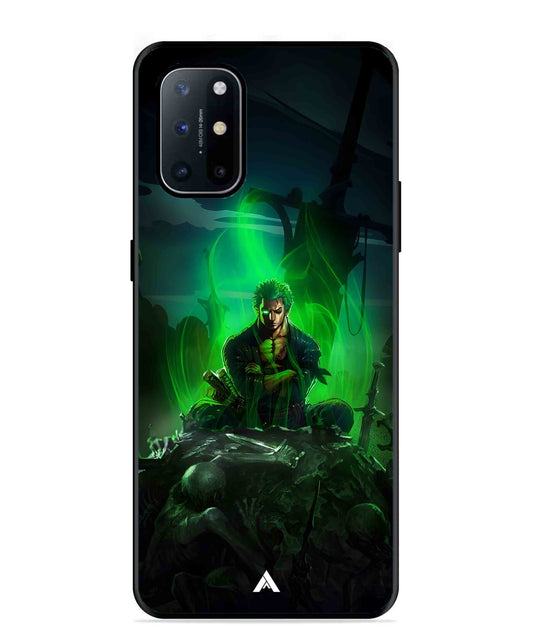 Onepiece Zoro 02 Anime Metal Back Cover Phone Case for Oneplus 8T