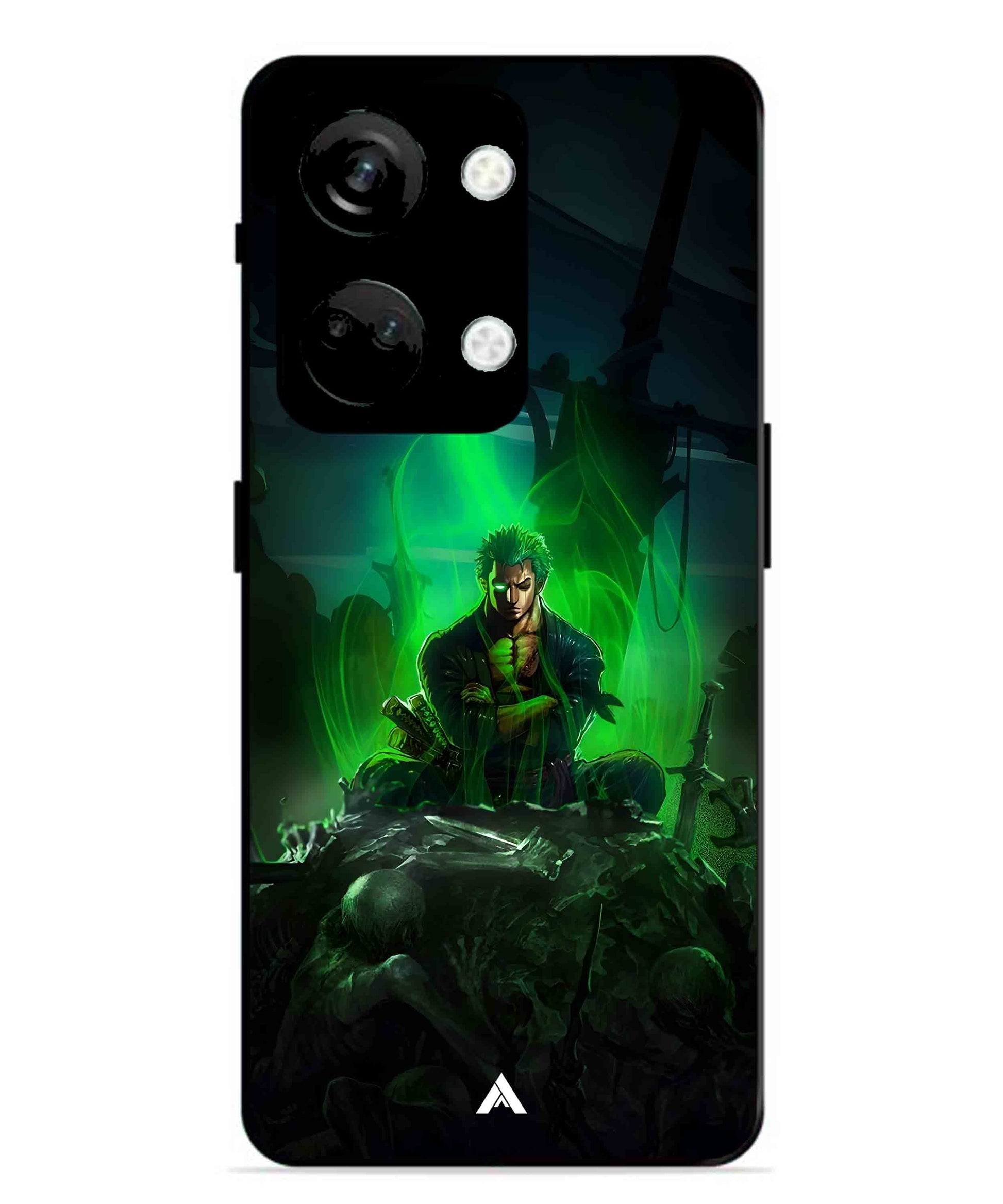 Onepiece Zoro 02 Anime Metal Back Cover Phone Case for Oneplus Nord 3