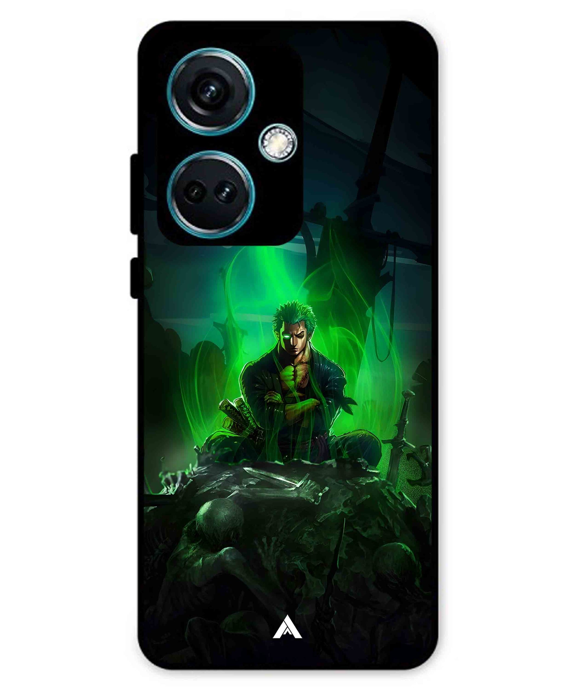 Onepiece Zoro 02 Anime Metal Back Cover Phone Case for Oneplus Nord CE 3