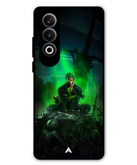 Onepiece Zoro 02 Anime Metal Back Cover Phone Case for Oneplus Nord CE 4