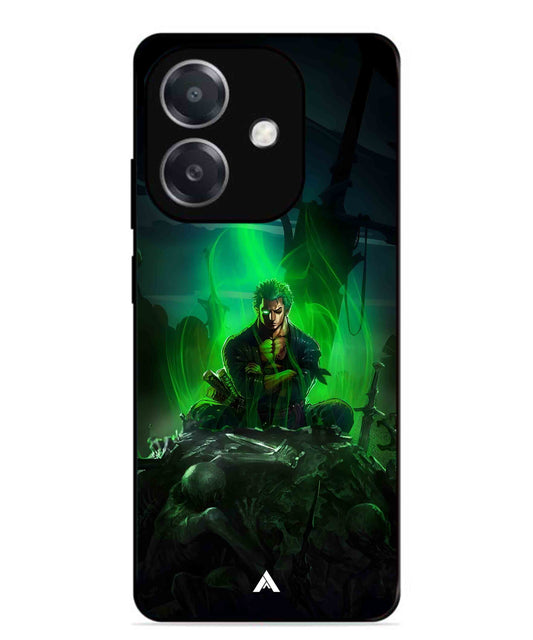 Onepiece Zoro 02 Anime Metal Back Cover Phone Case for Oppo A3