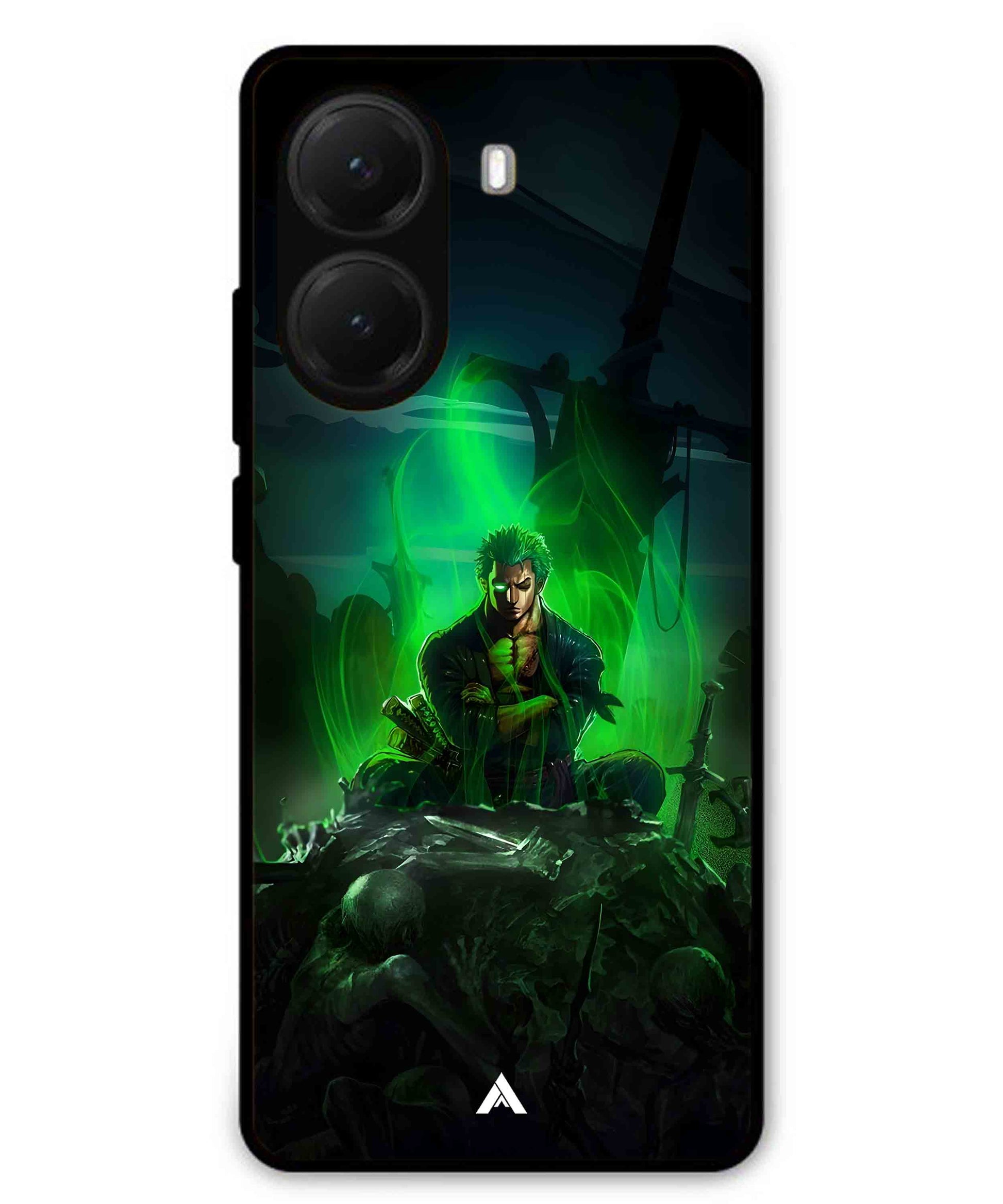 Onepiece Zoro 02 Anime Metal Back Cover Phone Case for Poco X7 Pro