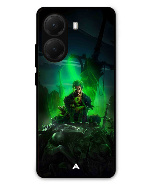 Onepiece Zoro 02 Anime Metal Back Cover Phone Case for Poco X7 Pro