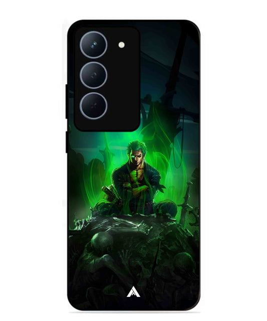Onepiece Zoro 02 Anime Metal Back Cover Phone Case for Realme 14X