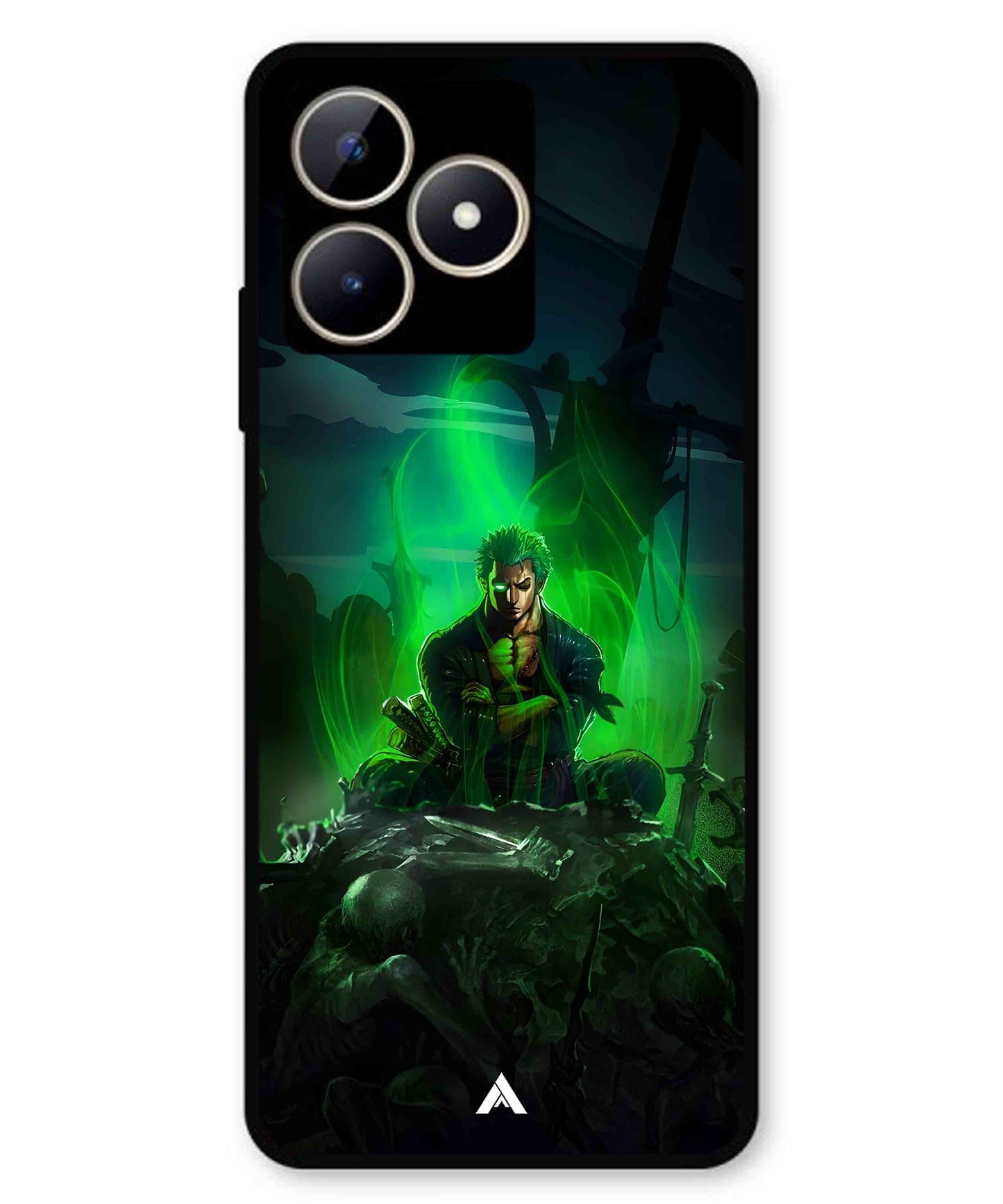 Onepiece Zoro 02 Anime Metal Back Cover Phone Case for Realme C53