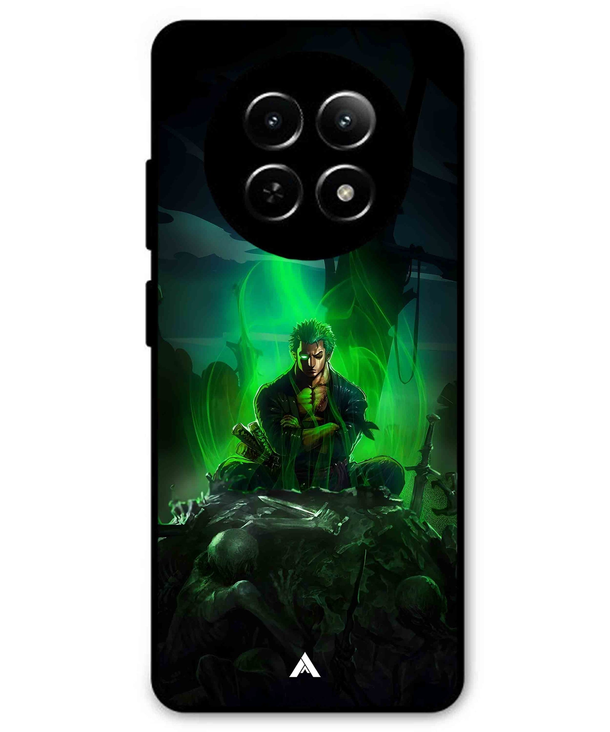 Onepiece Zoro 02 Anime Metal Back Cover Phone Case for Realme C65