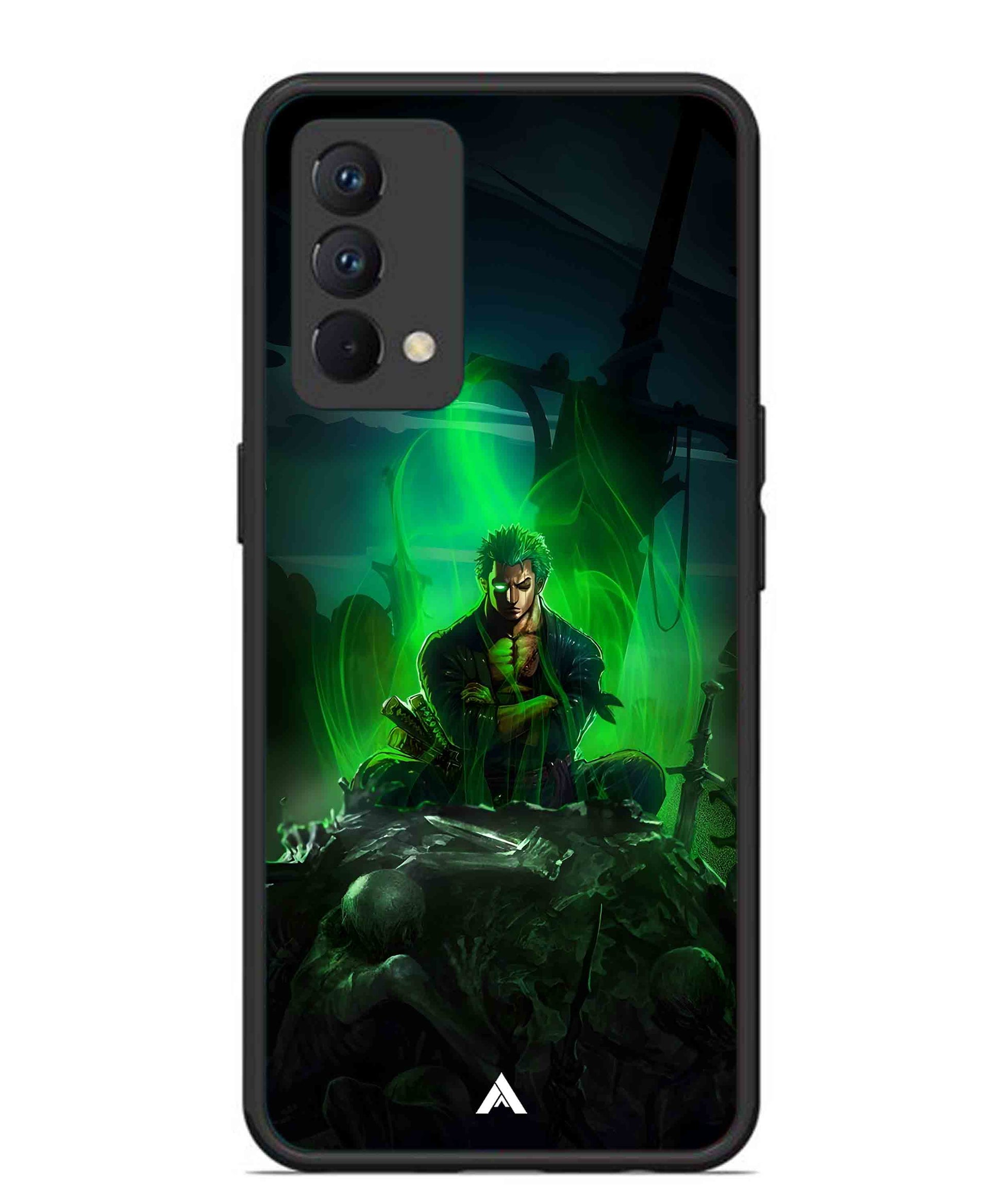 Onepiece Zoro 02 Anime Metal Back Cover Phone Case for Realme GT Master Edition