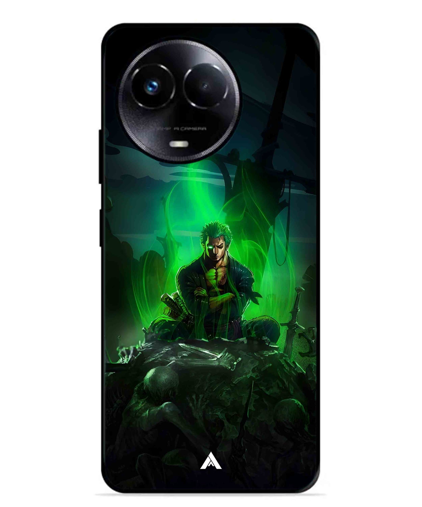Onepiece Zoro 02 Anime Metal Back Cover Phone Case for Realme Narzo 60X