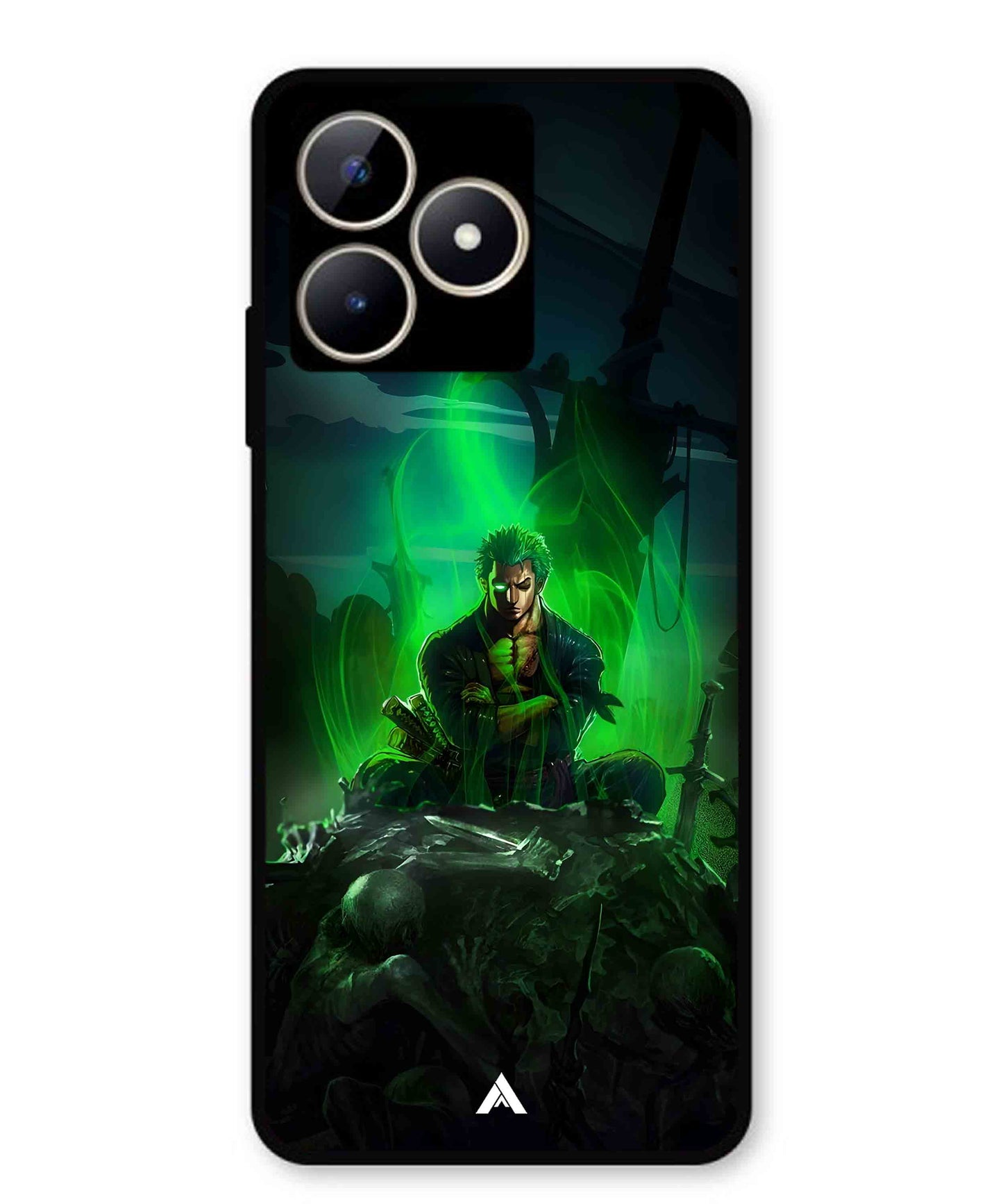Onepiece Zoro 02 Anime Metal Back Cover Phone Case for Realme Narzo N53