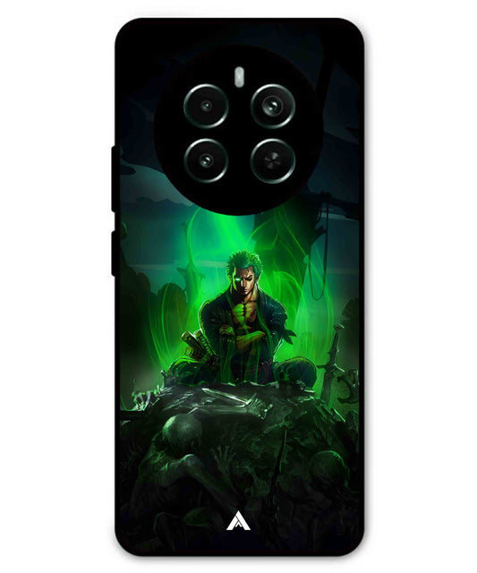 Onepiece Zoro 02 Anime Metal Back Cover Phone Case for Realme P1