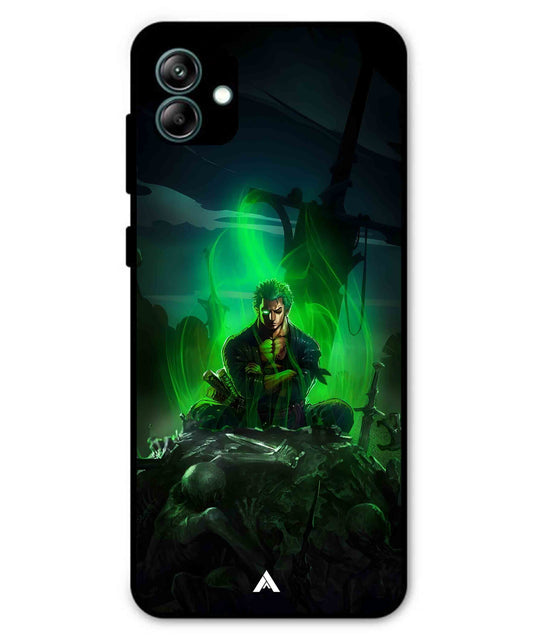 Onepiece Zoro 02 Anime Metal Back Cover Phone Case for Samsung Galaxy A04