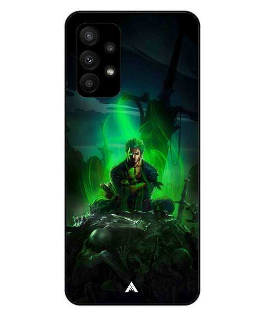 Onepiece Zoro 02 Anime Metal Back Cover Phone Case for Samsung Galaxy A23 5G