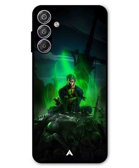 Onepiece Zoro 02 Anime Metal Back Cover Phone Case for Samsung Galaxy A25