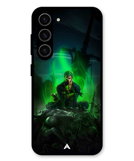 Onepiece Zoro 02 Anime Metal Back Cover Phone Case for Samsung Galaxy A36