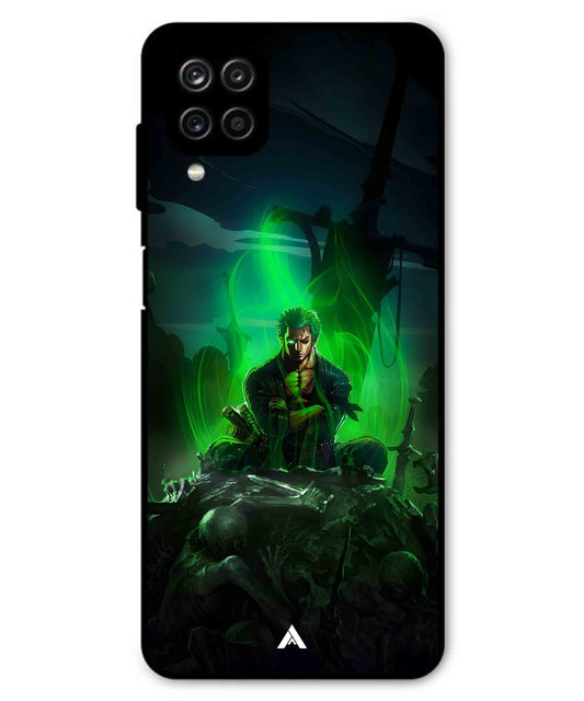 Onepiece Zoro 02 Anime Metal Back Cover Phone Case for Samsung Galaxy F22
