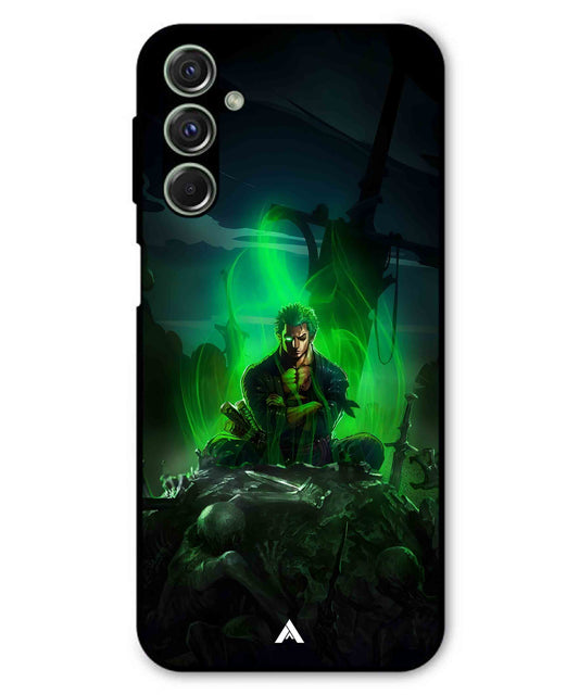 Onepiece Zoro 02 Anime Metal Back Cover Phone Case for Samsung Galaxy F34