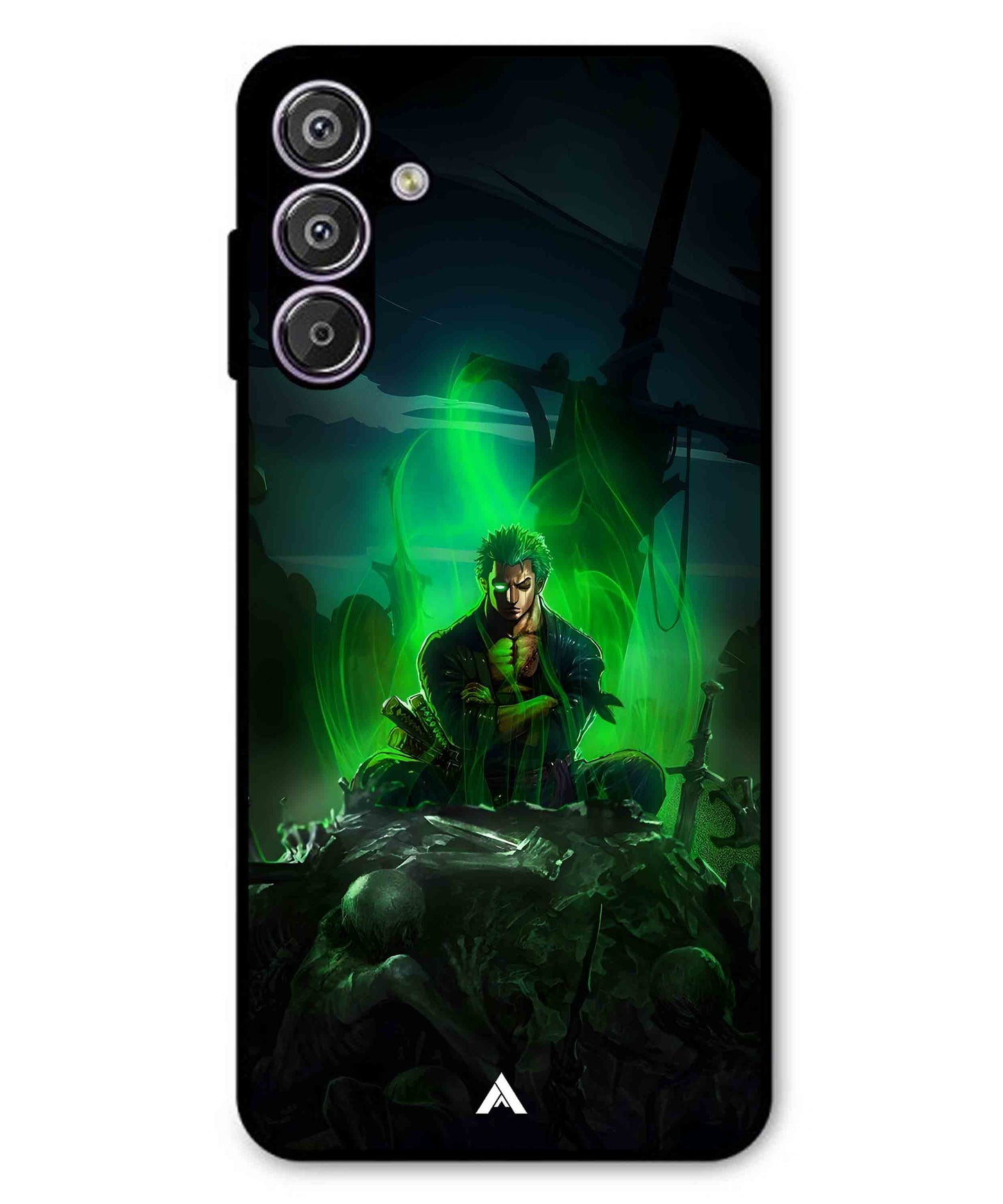 Onepiece Zoro 02 Anime Metal Back Cover Phone Case for Samsung Galaxy M16