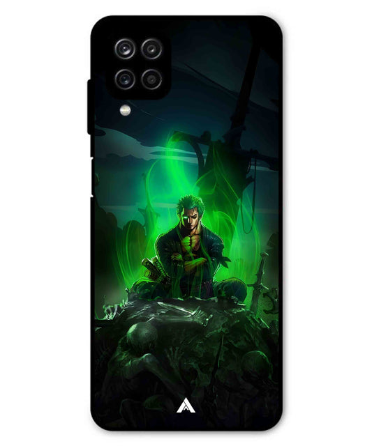Onepiece Zoro 02 Anime Metal Back Cover Phone Case for Samsung Galaxy M33