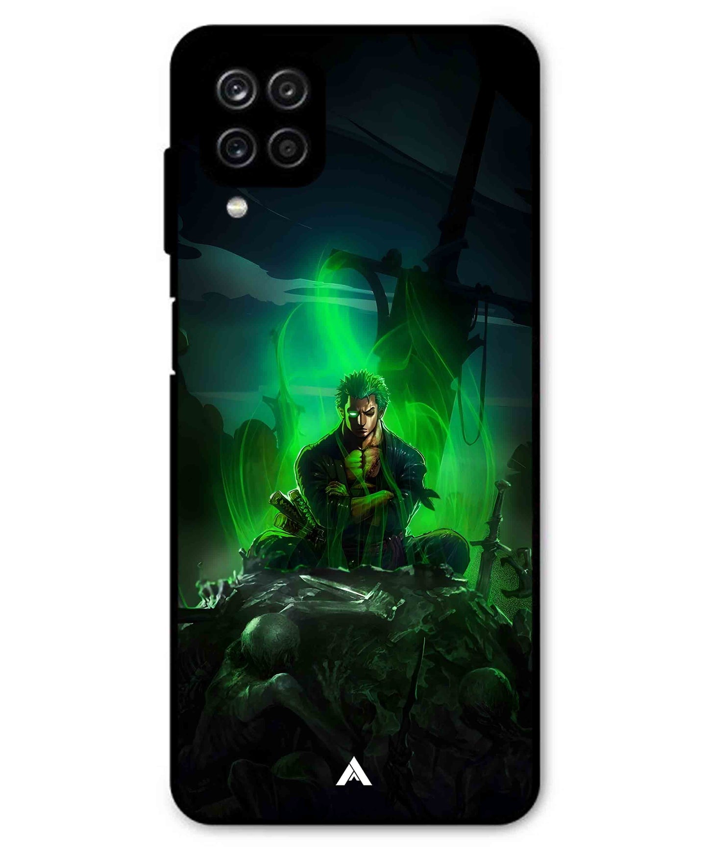 Onepiece Zoro 02 Anime Metal Back Cover Phone Case for Samsung Galaxy M53
