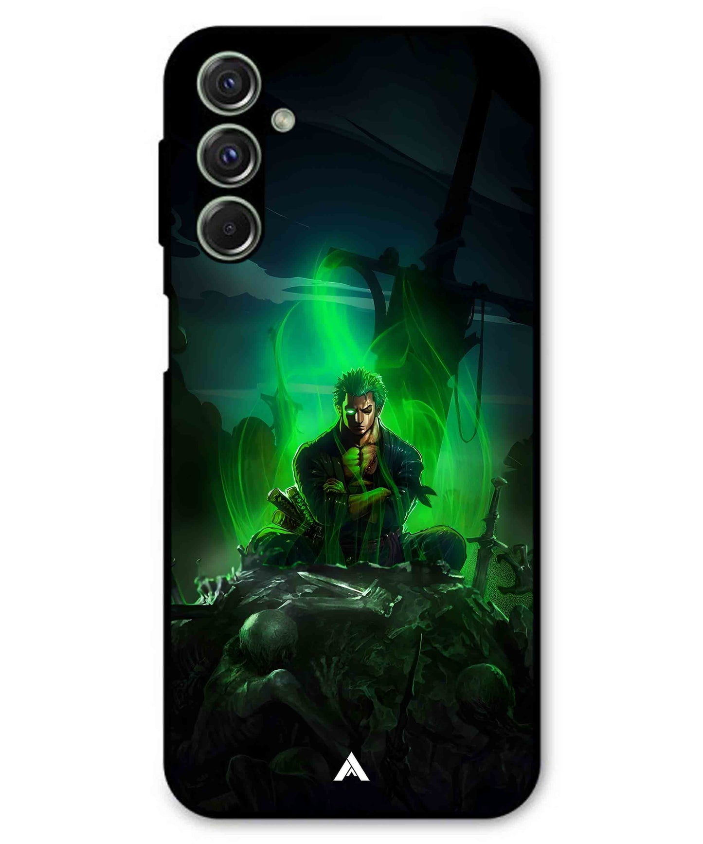 Onepiece Zoro 02 Anime Metal Back Cover Phone Case for Samsung Galaxy M54