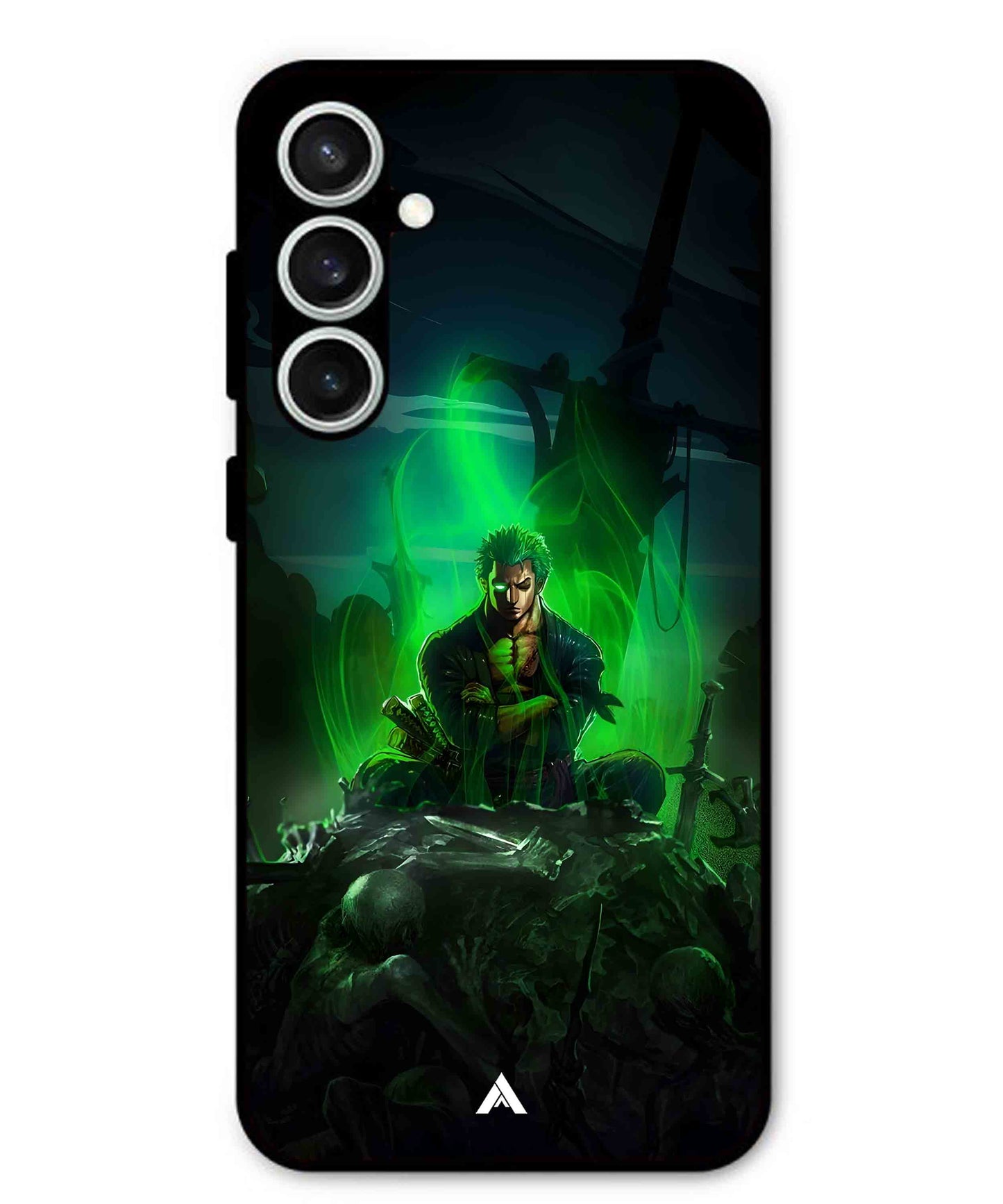 Onepiece Zoro 02 Anime Metal Back Cover Phone Case for Samsung Galaxy S23 Fe