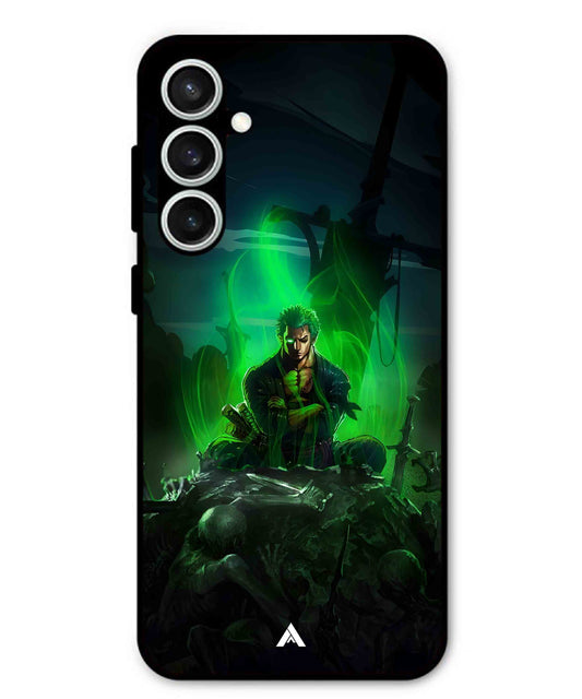 Onepiece Zoro 02 Anime Metal Back Cover Phone Case for Samsung Galaxy S23 Fe
