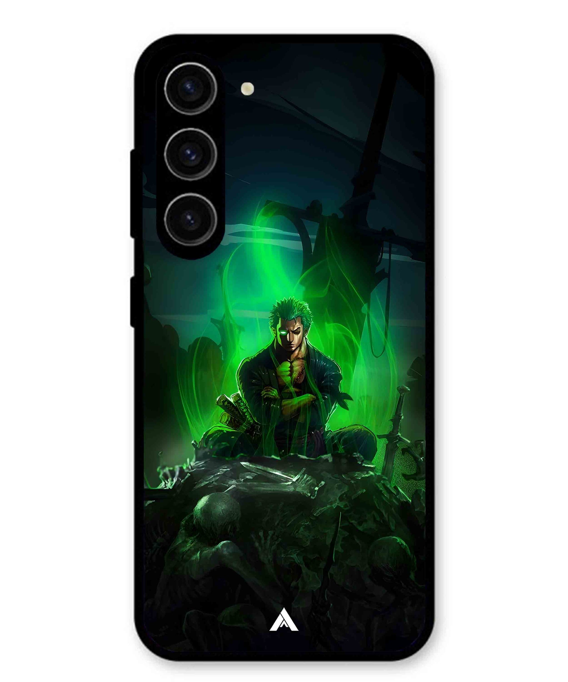 Onepiece Zoro 02 Anime Metal Back Cover Phone Case for Samsung Galaxy S24