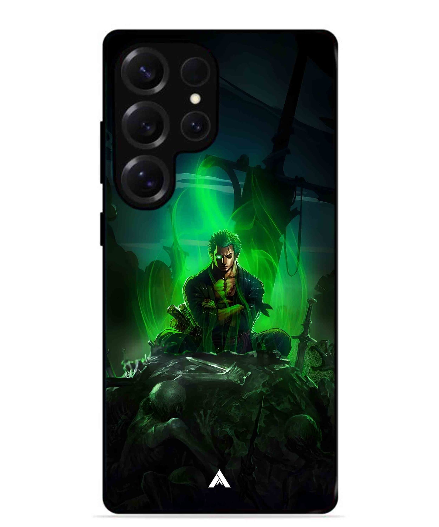 Onepiece Zoro 02 Anime Metal Back Cover Phone Case for Samsung Galaxy S25 Ultra