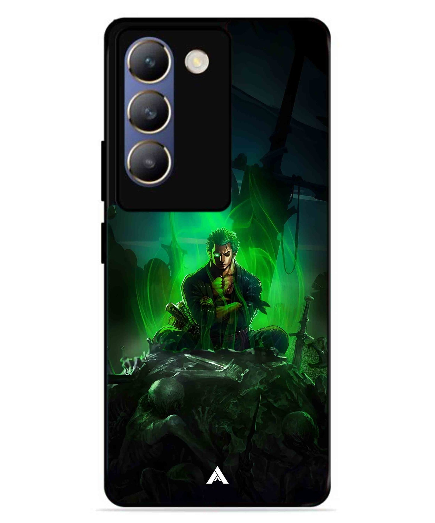 Onepiece Zoro 02 Anime Metal Back Cover Phone Case for Vivo T3