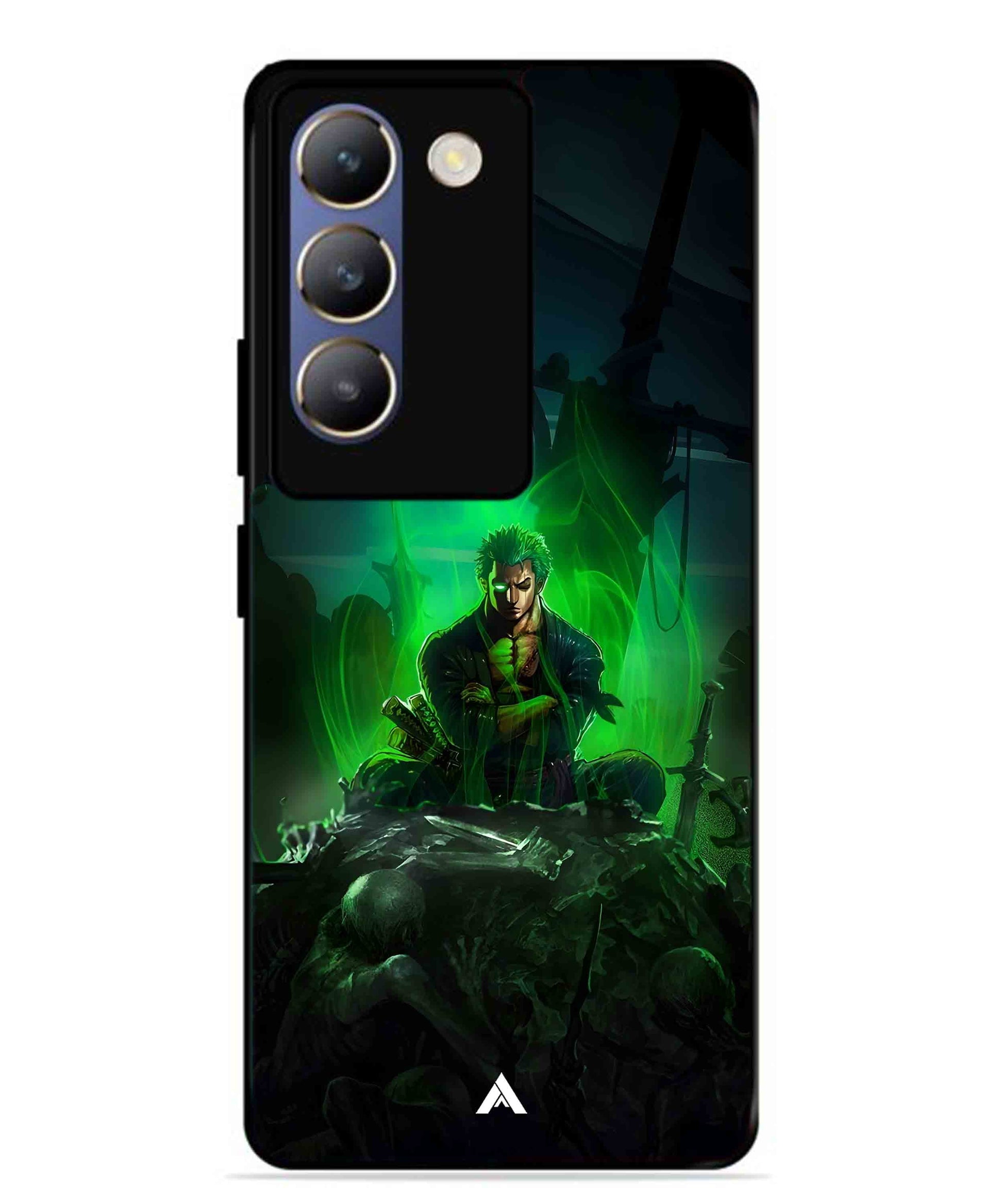 Onepiece Zoro 02 Anime Metal Back Cover Phone Case for Vivo Y200e