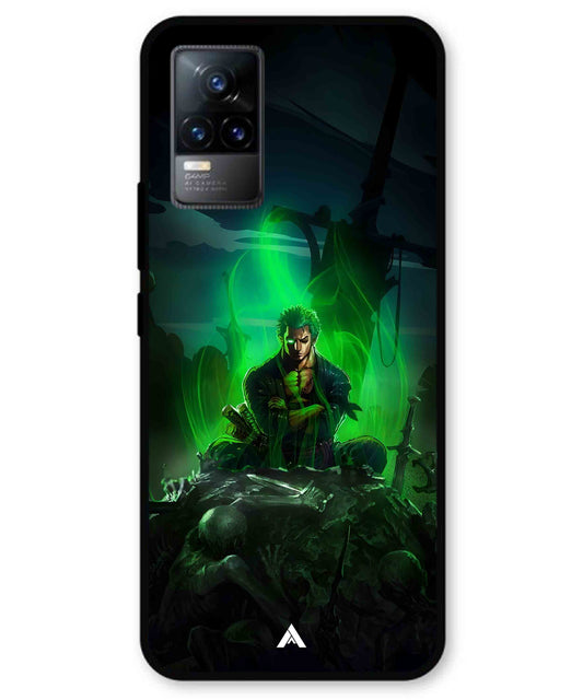 Onepiece Zoro 02 Anime Metal Back Cover Phone Case for Vivo Y73