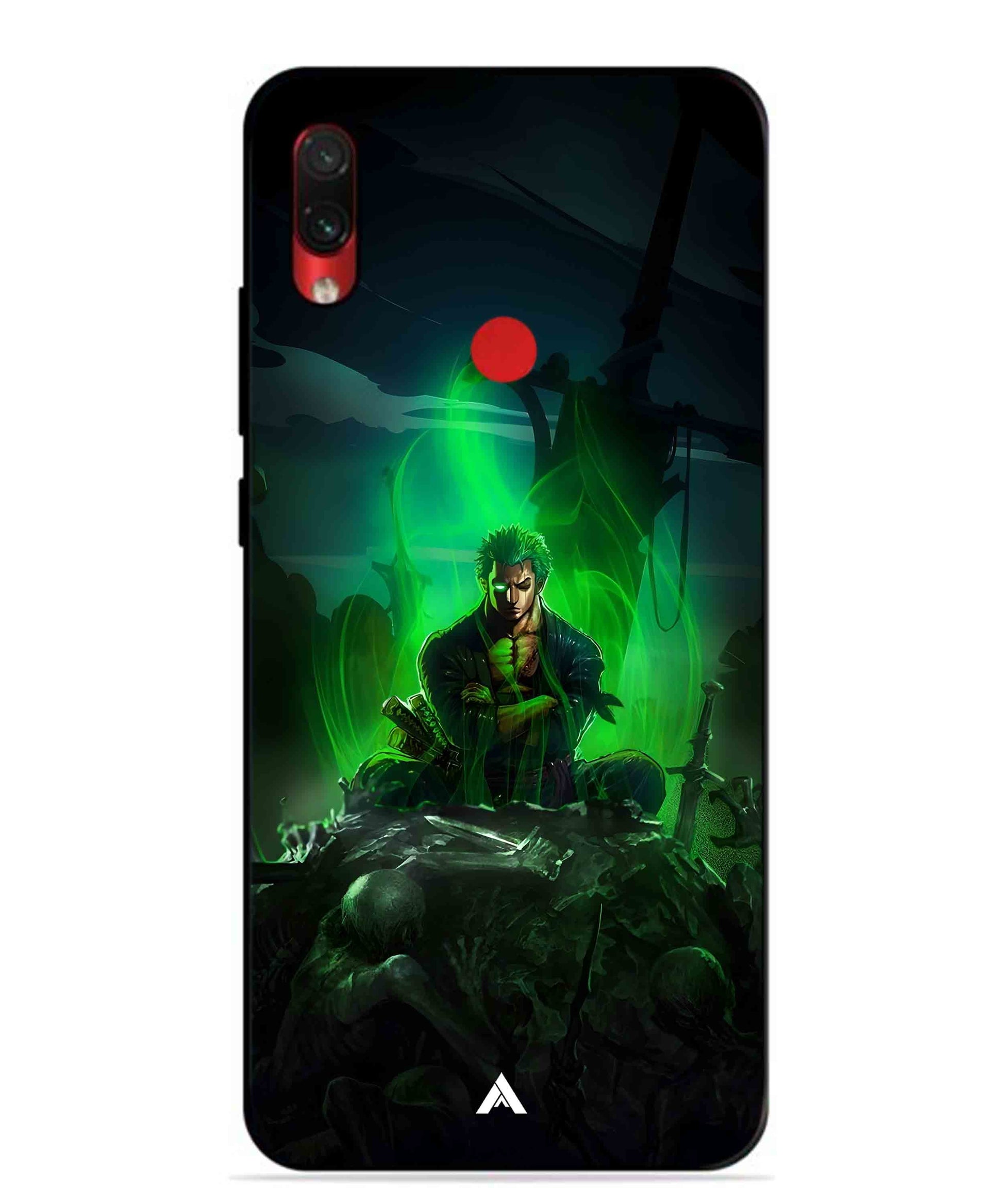 Onepiece Zoro 02 Anime Metal Back Cover Phone Case for Xiaomi Redmi Note 7s