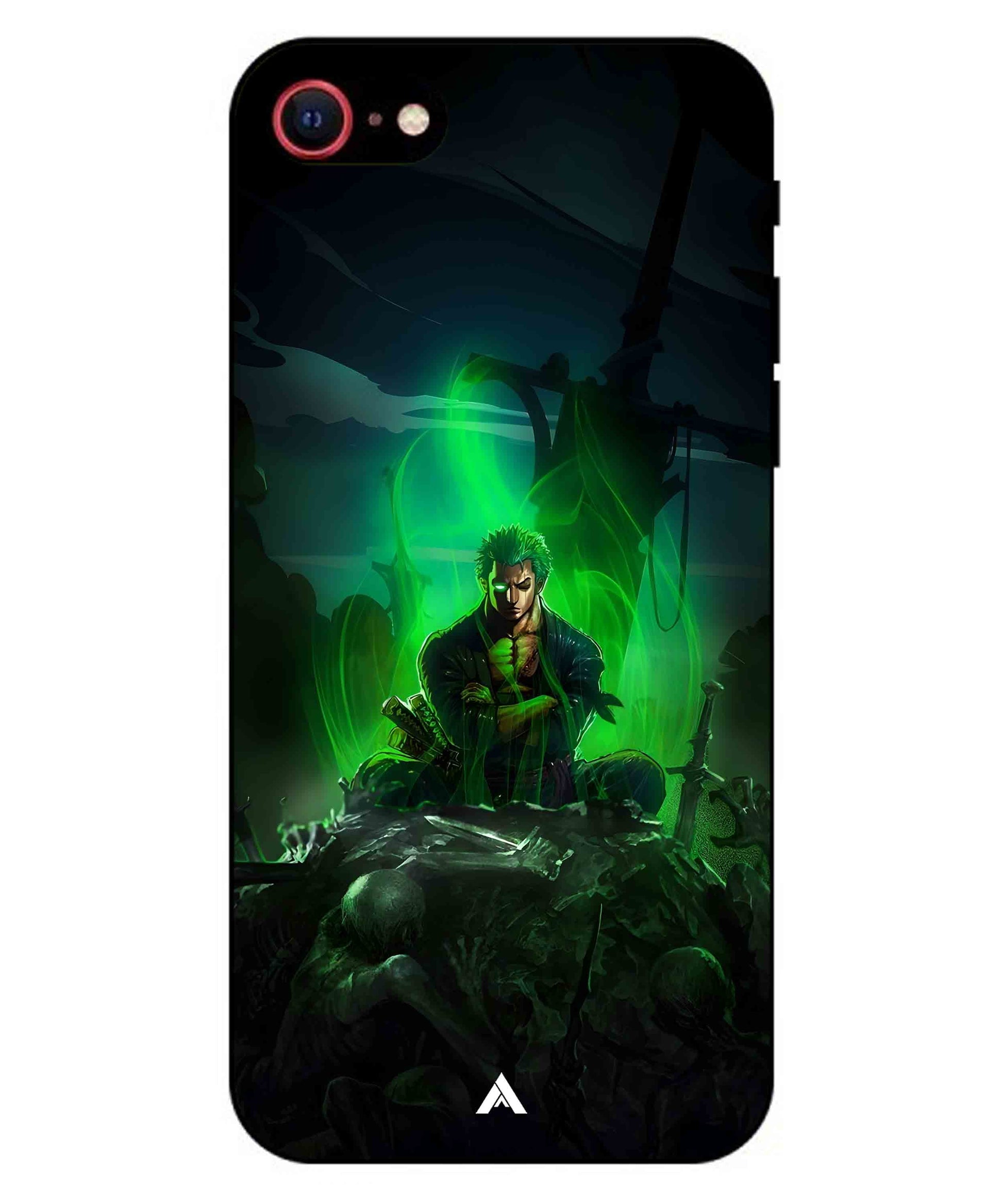 Onepiece Zoro 02 Anime Metal Back Cover Phone Case for iPhone 7
