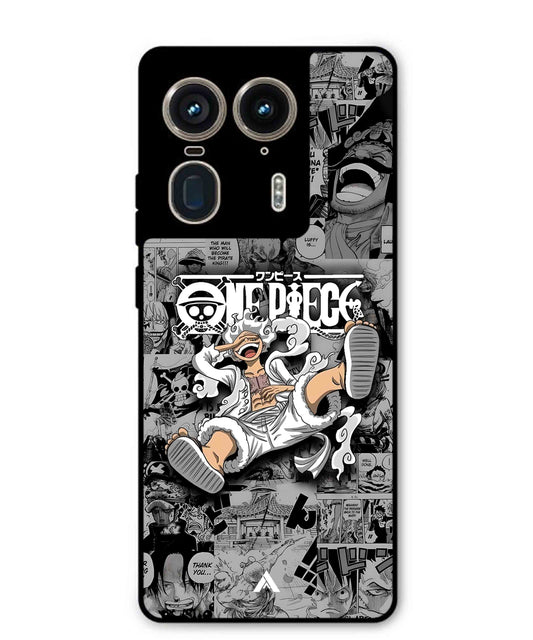 Onepiece luffy 01 Anime Metal Back Cover Phone Case for Moto Edge 50 Ultra