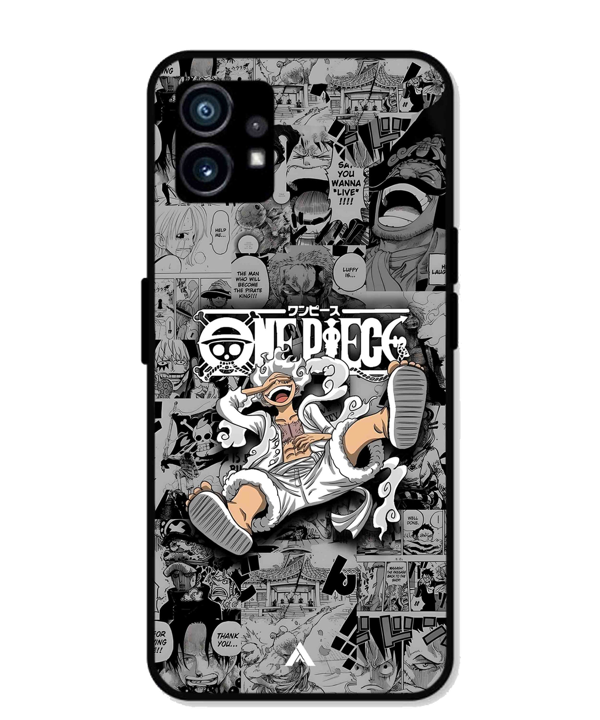 Onepiece luffy 01 Anime Metal Back Cover Phone Case for Nothing Phone 1