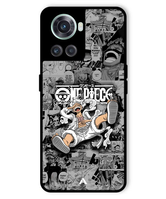 Onepiece luffy 01 Anime Metal Back Cover Phone Case for Oneplus 10R
