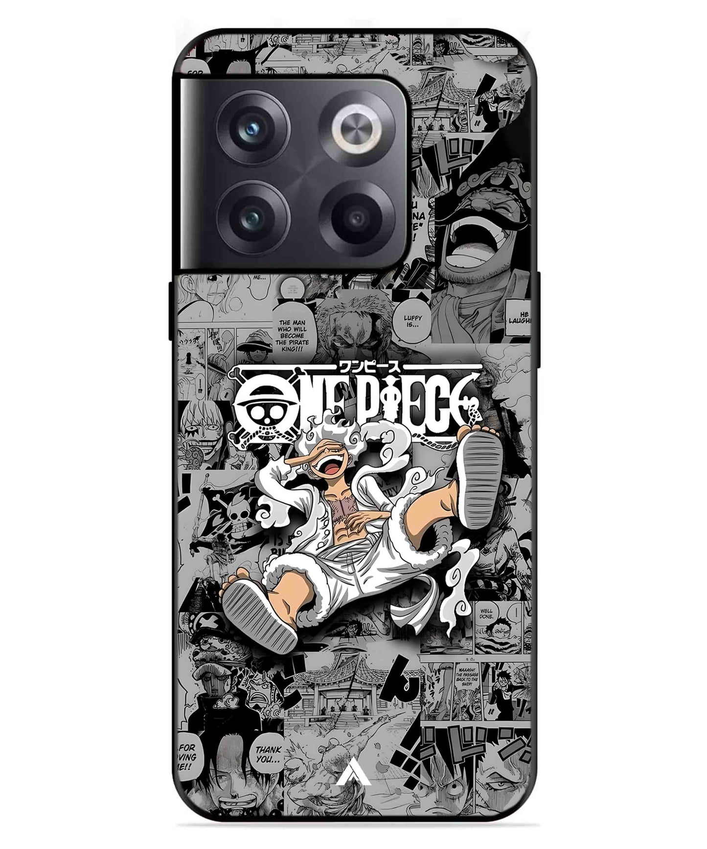 Onepiece luffy 01 Anime Metal Back Cover Phone Case for Oneplus 10T