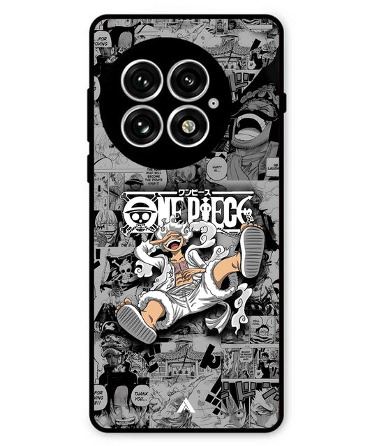 Onepiece luffy 01 Anime Metal Back Cover Phone Case for Oneplus 13